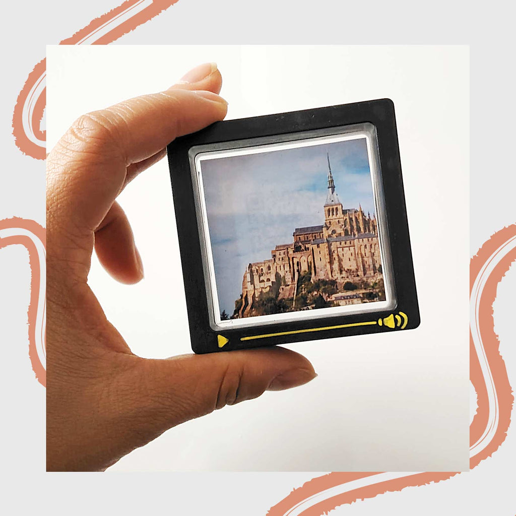 Aimant sonore pour réfrigérateur - Mont Saint-Michel